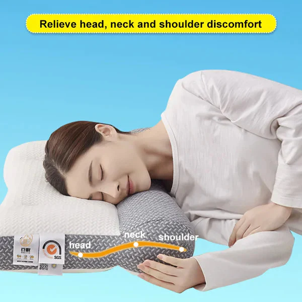 Ergonomic Cervical Neck Support Pillow Orthopedic Contour Sleeping Pillow - Image 3
