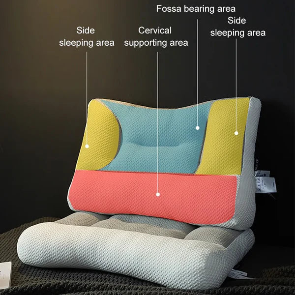 Ergonomic Cervical Neck Support Pillow Orthopedic Contour Sleeping Pillow - Image 4