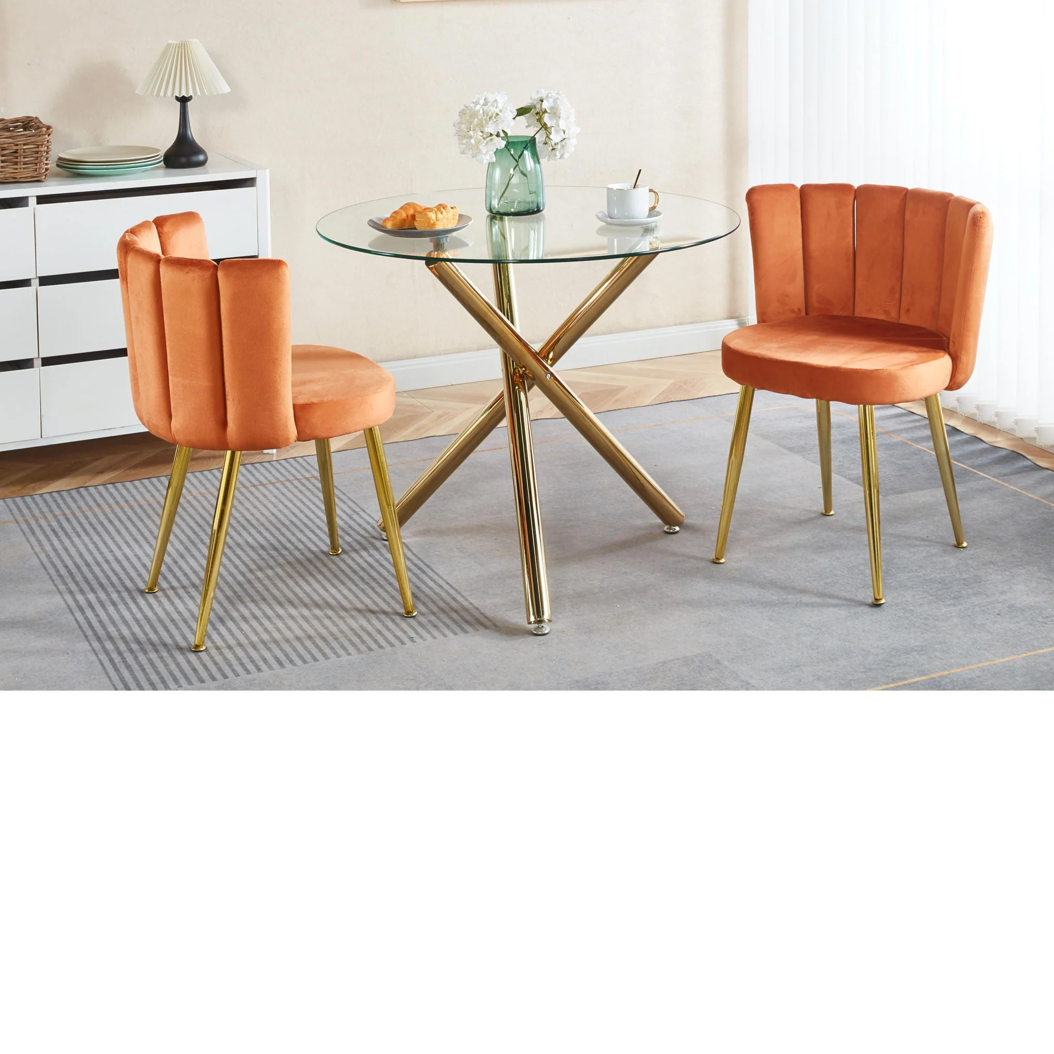 Ergonomic Dining Chair Set of 2 - Image 11