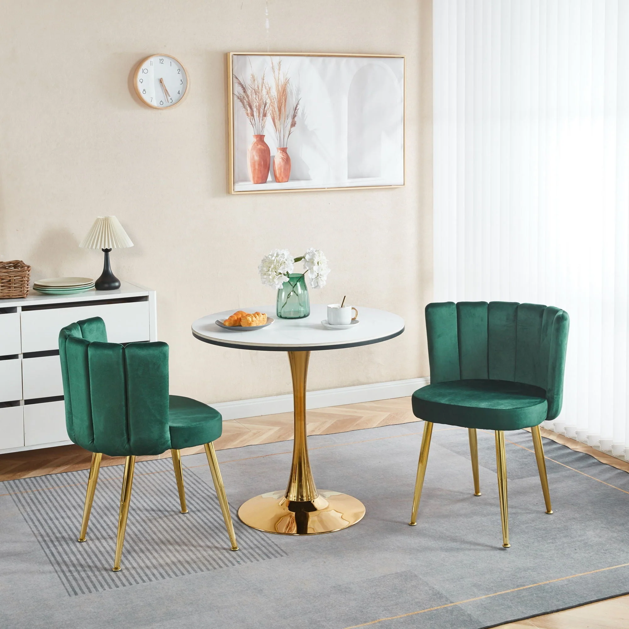 Ergonomic Dining Chair Set of 2 - Image 21