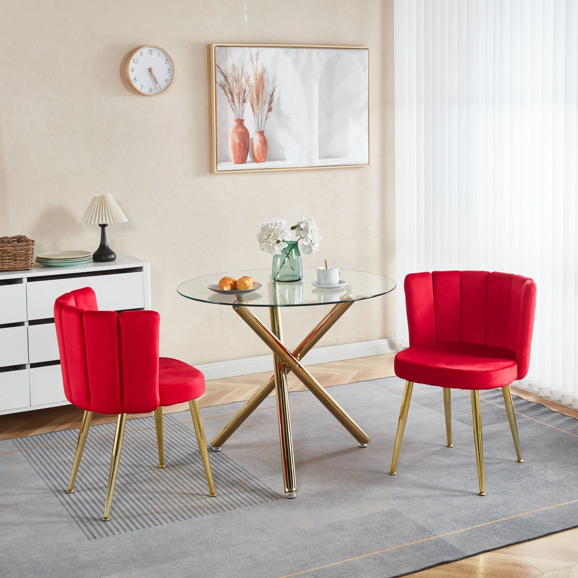 Ergonomic Dining Chair Set of 2 - Image 22