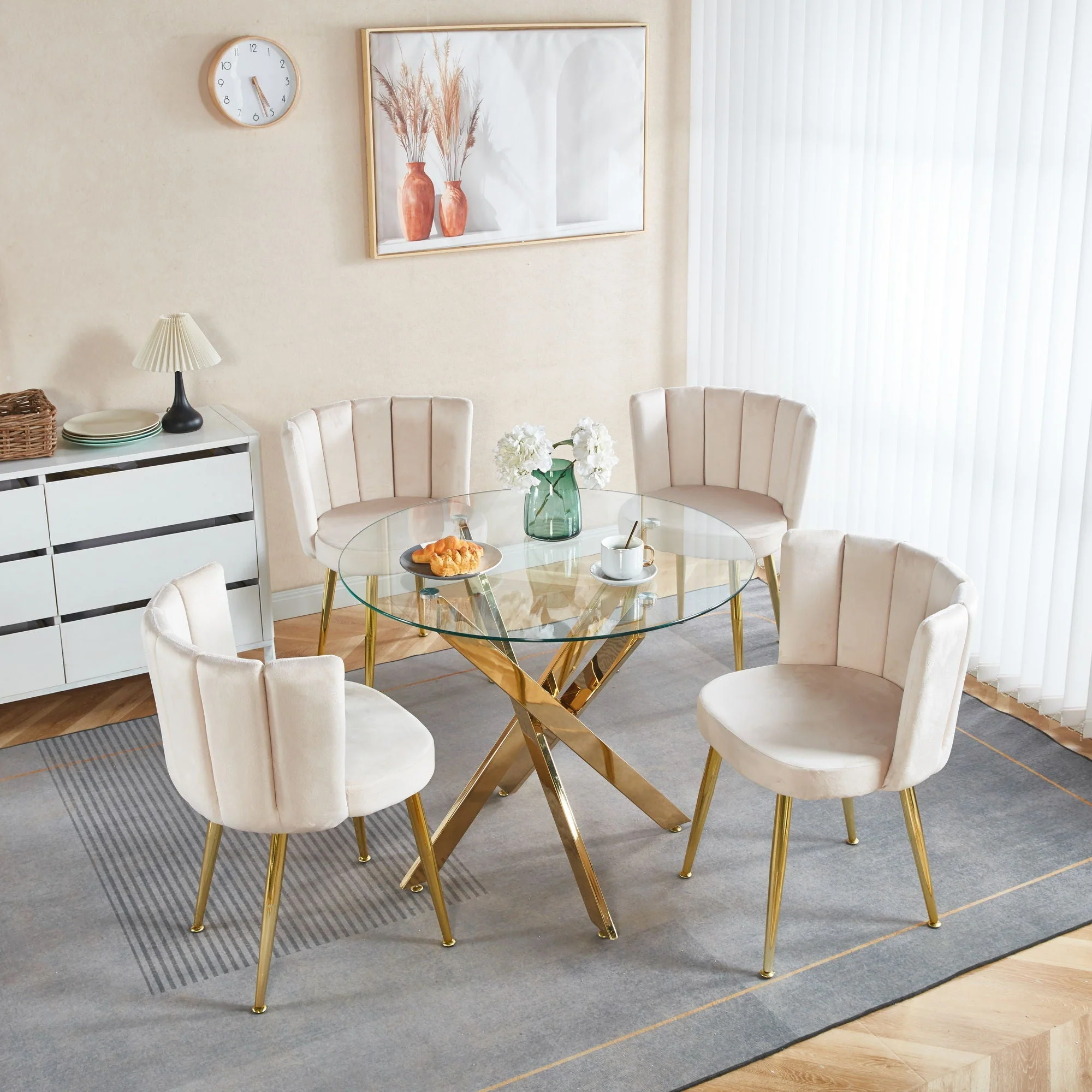 Ergonomic Dining Chair Set of 2 - Image 9