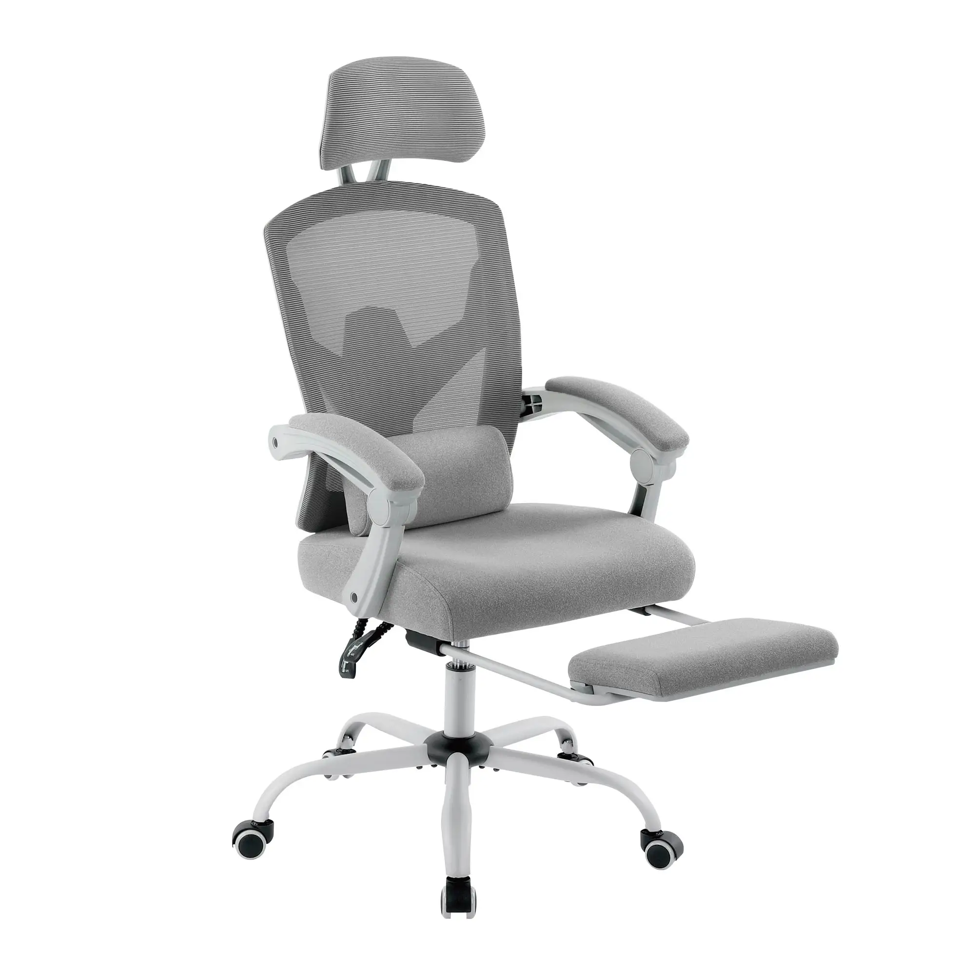 Ergonomic High Back Mesh Gaming Chair Reclining Swivel Office Chair Lumbar - Image 8
