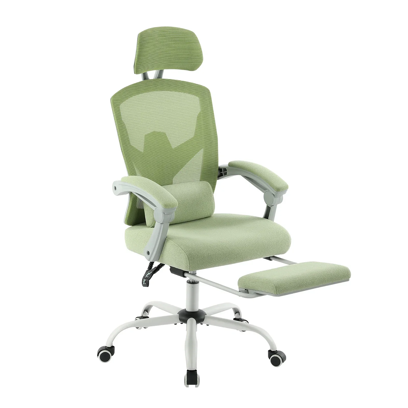 Ergonomic High Back Mesh Gaming Chair Reclining Swivel Office Chair Lumbar - Image 9