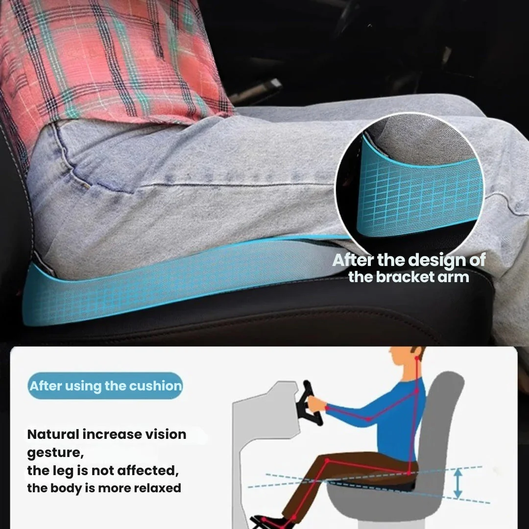 Ergonomic Memory Foam Seat Cushion for Office Chair & Car - Image 17