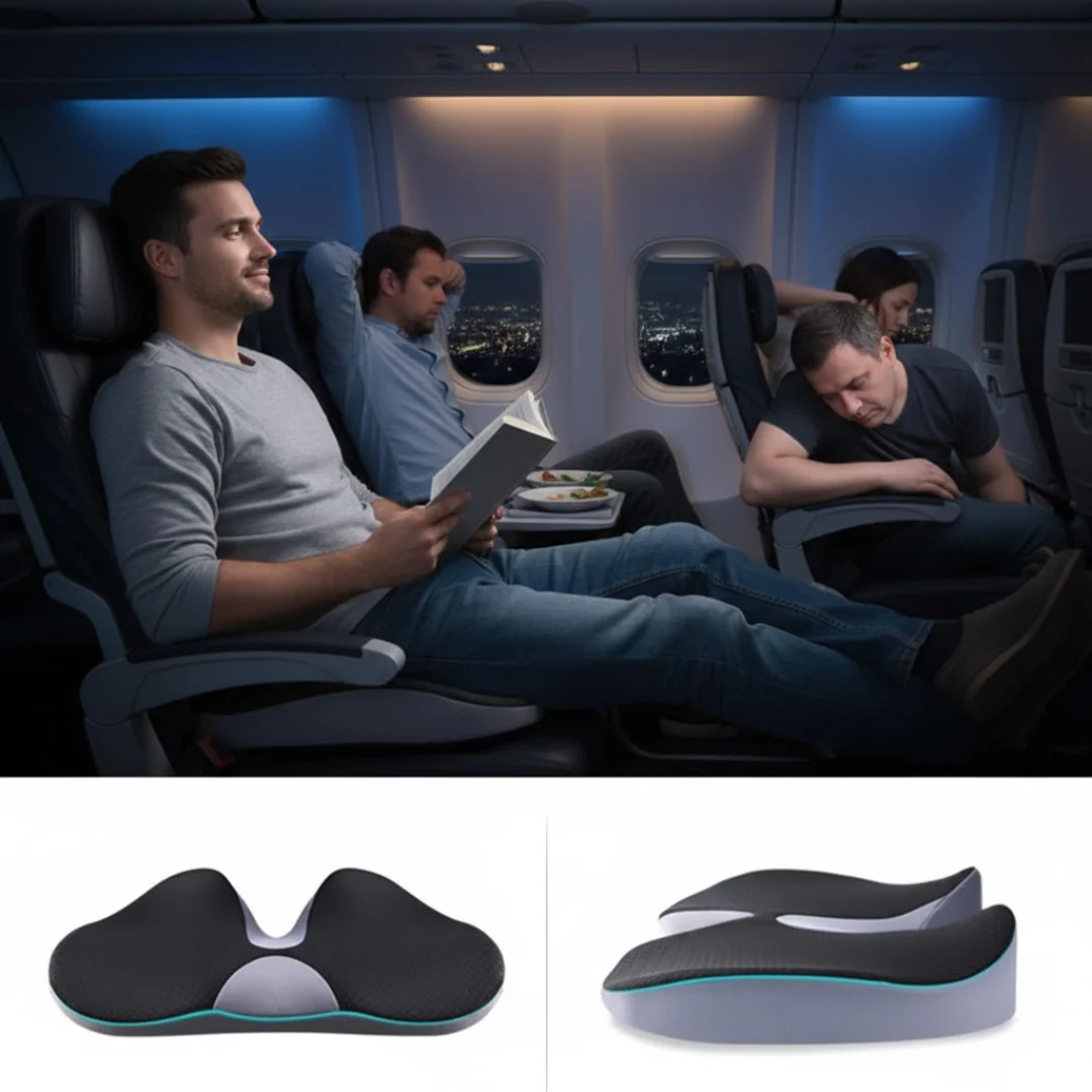 Ergonomic Memory Foam Seat Cushion for Office Chair & Car - Image 8