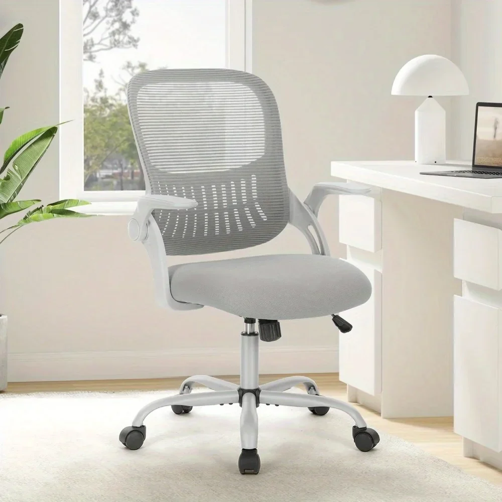 Ergonomic Mesh Office Chair Adjustable Armrests Lumbar Support Desk Chair - Image 6