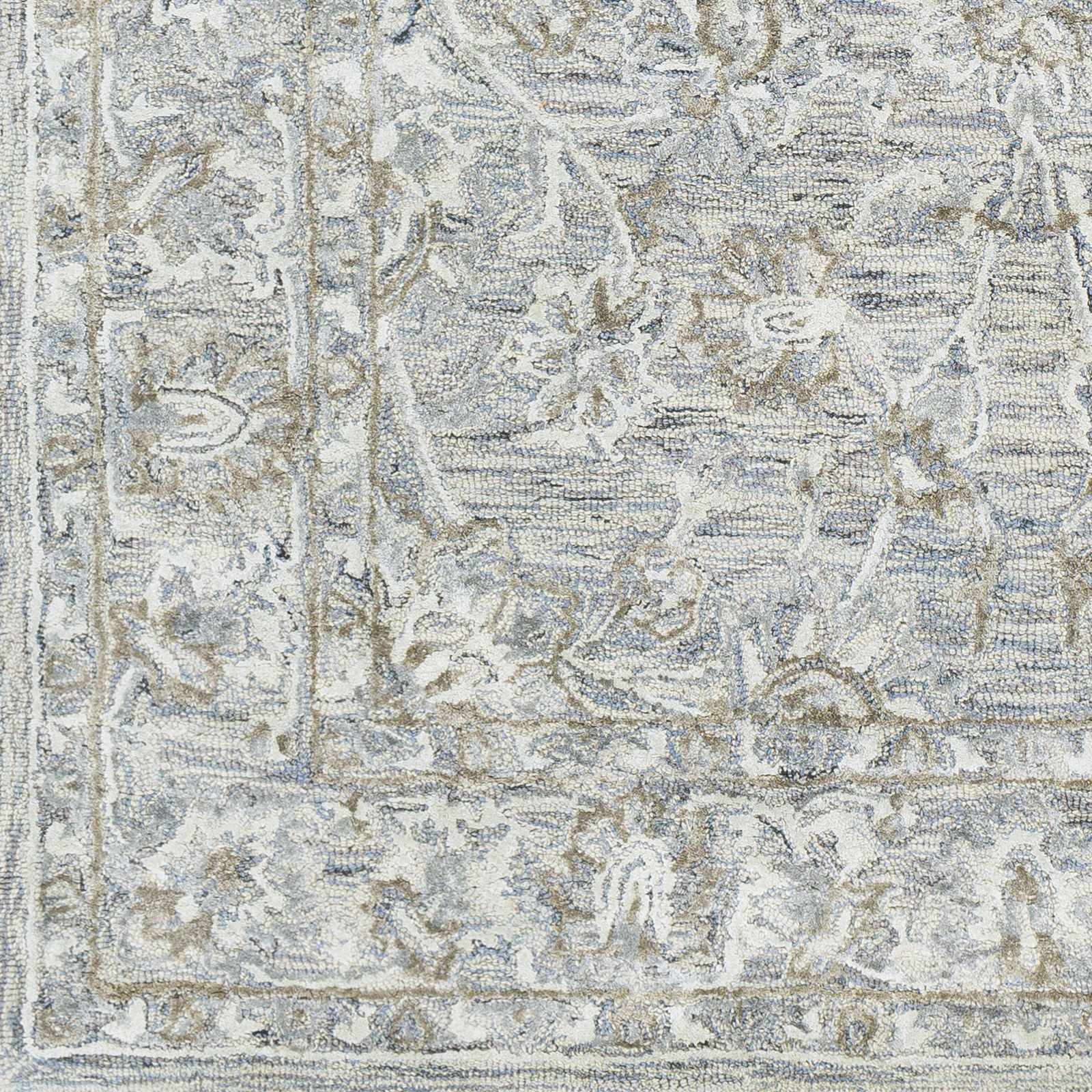 Eriline Wool & Faux Silk Rug - Image 5