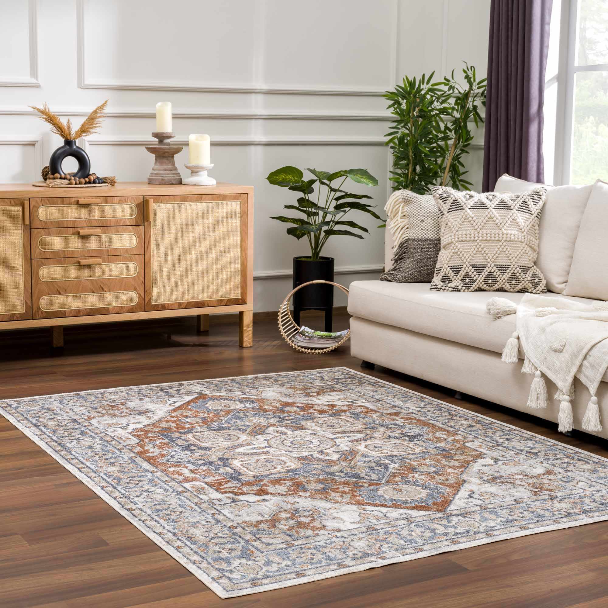 Erna Washable Area Rug - Clearance - Image 2