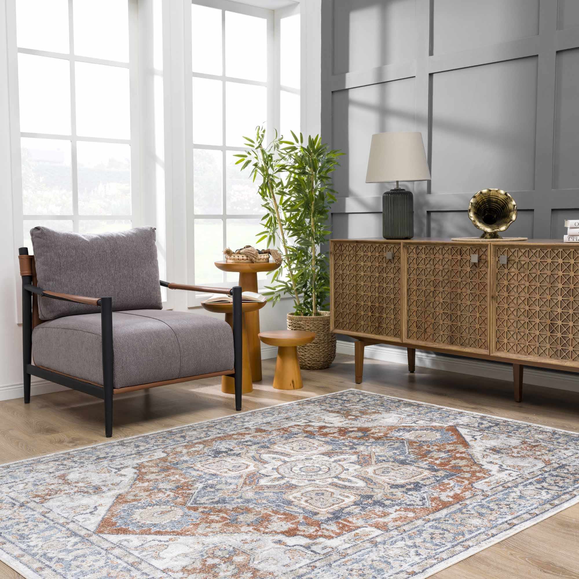 Erna Washable Area Rug - Clearance - Image 3