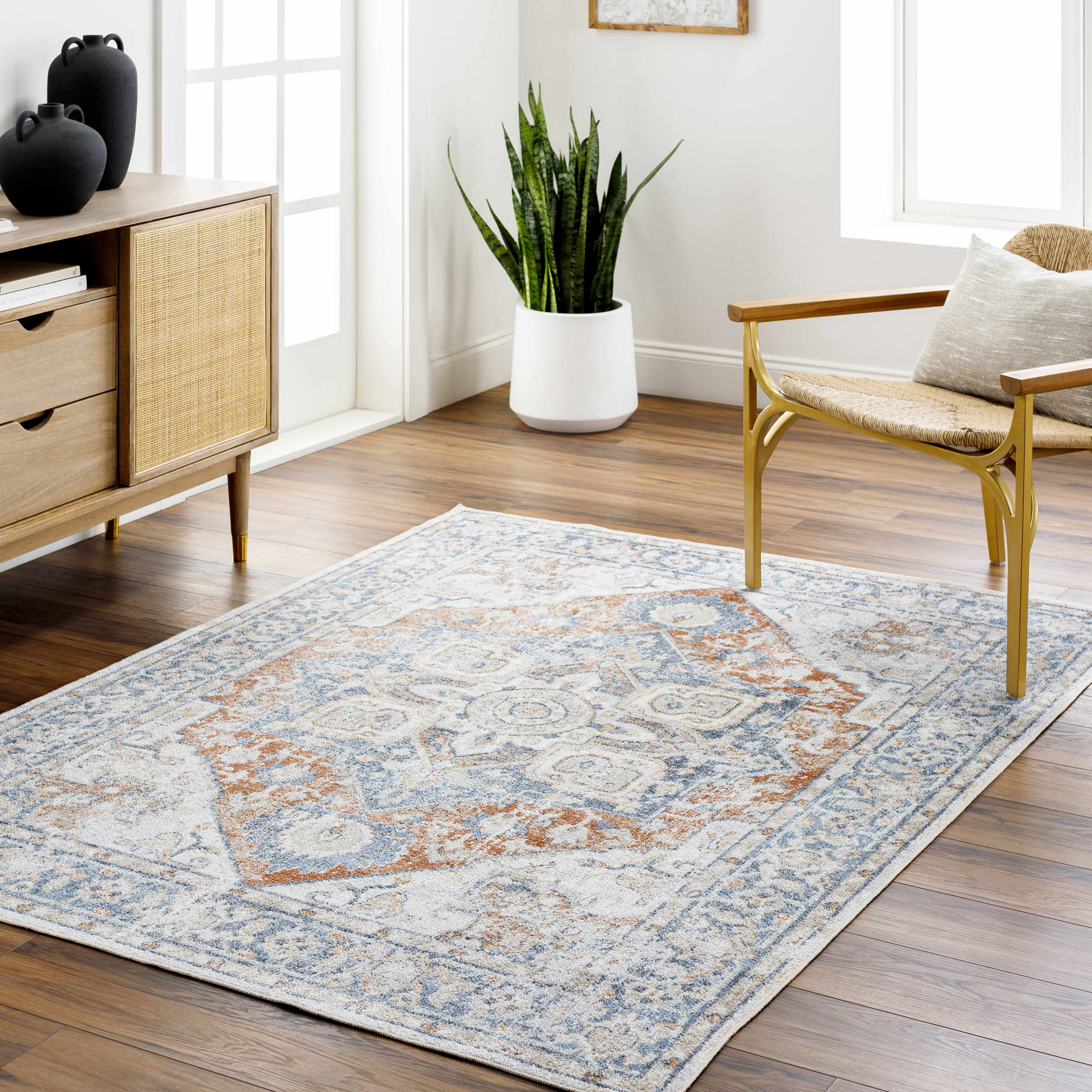 Erna Washable Area Rug - Clearance - Image 4