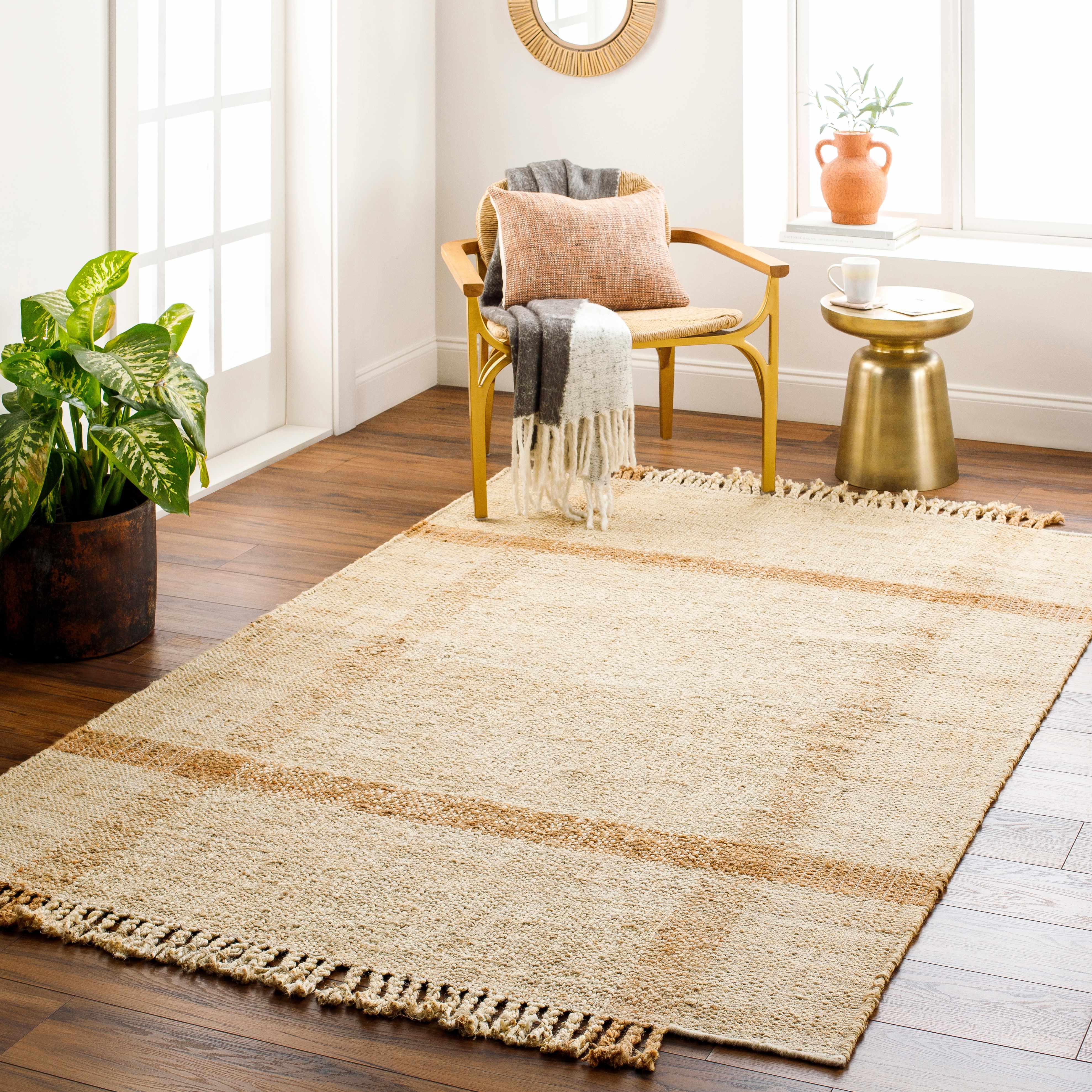 Errin Jute Area Rug - Image 2