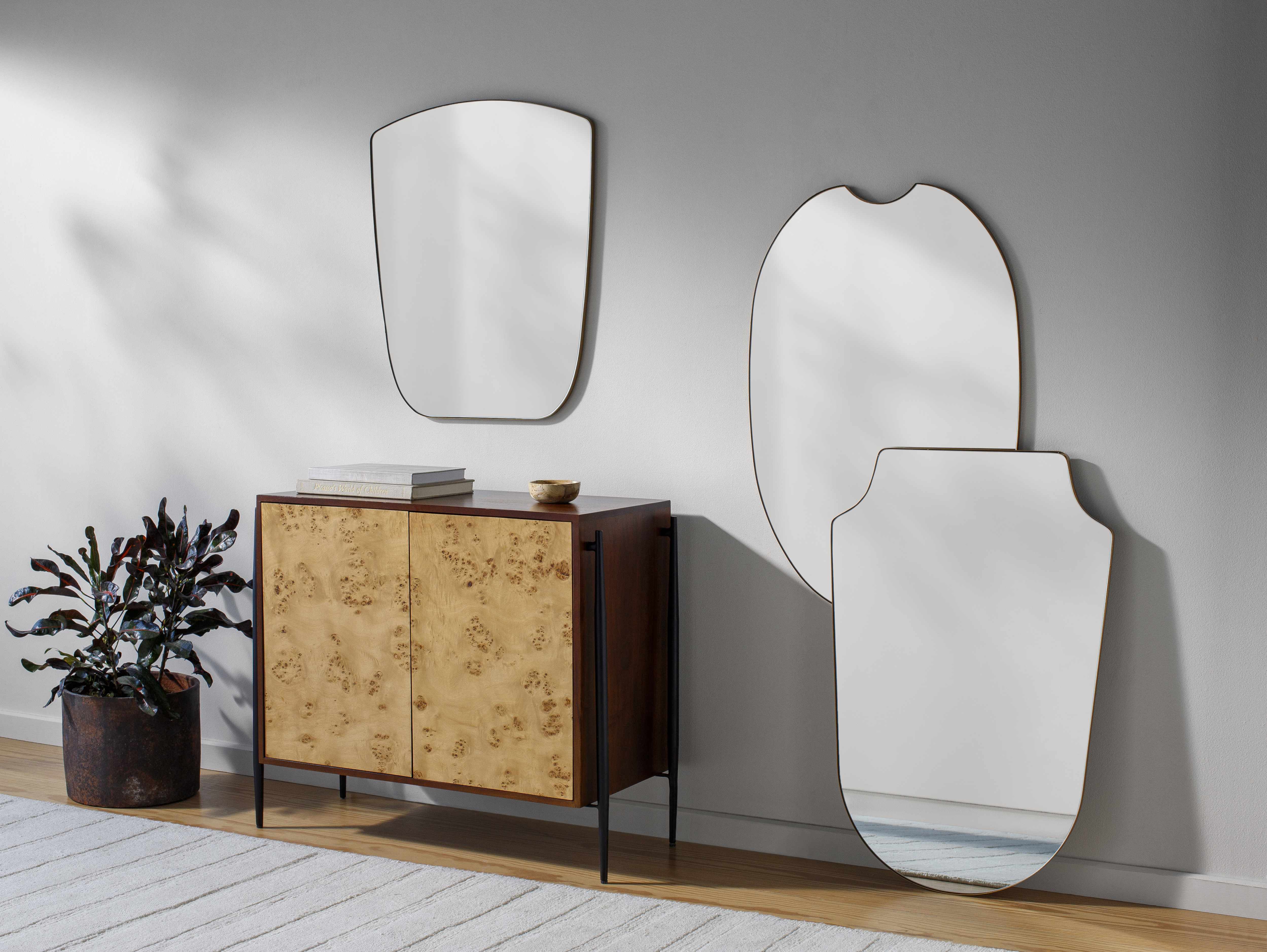 Escaudain Contemporary Gold Mirror - Image 7