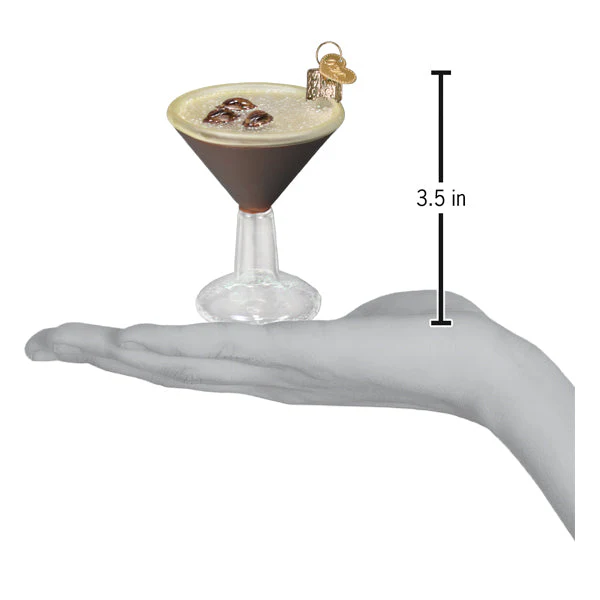 Espresso Martini Christmas Ornament by Old World Christmas - Image 6