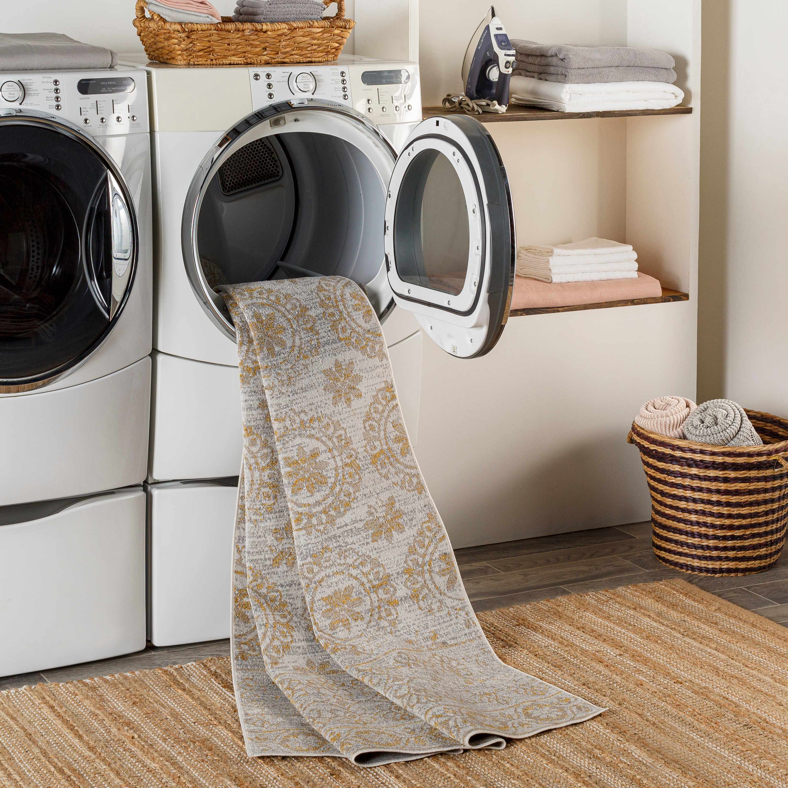 Estefania Washable Area Rug - Clearance - Image 8