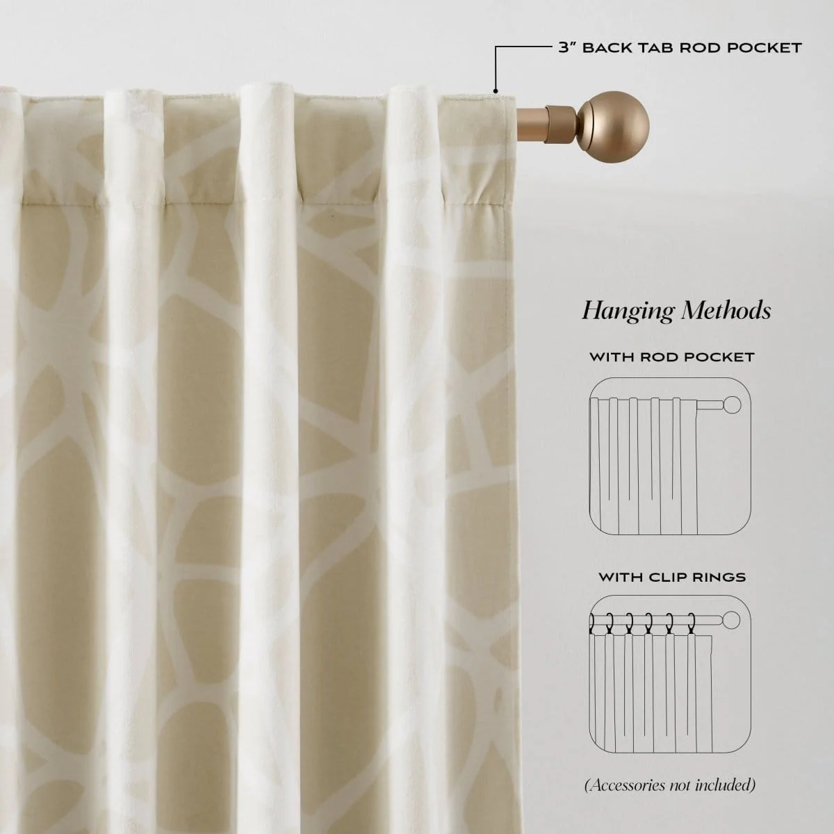 Ethereal Tangle Velvet Blackout Window Curtain Panels - Image 7