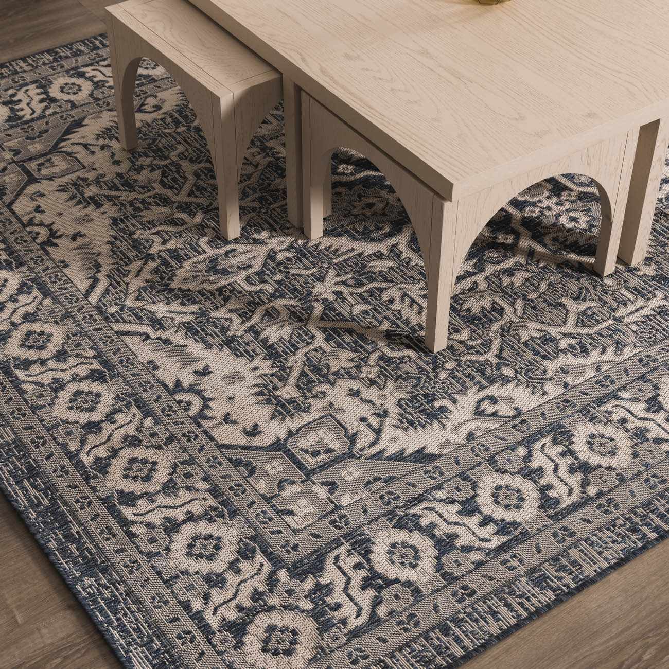 Etoile Navy Blue Performance Rug - Image 4