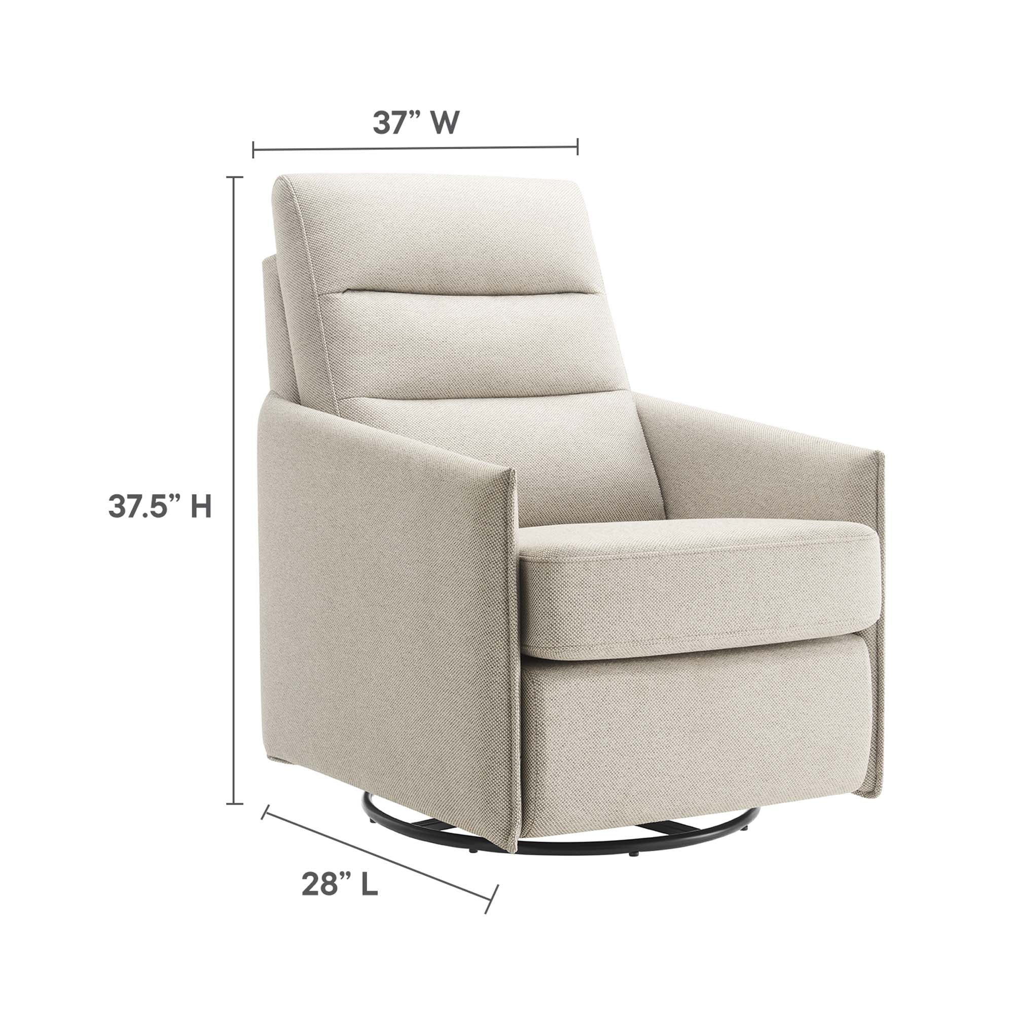 Etta Upholstered Fabric Lounge Chair by Modway - Image 3
