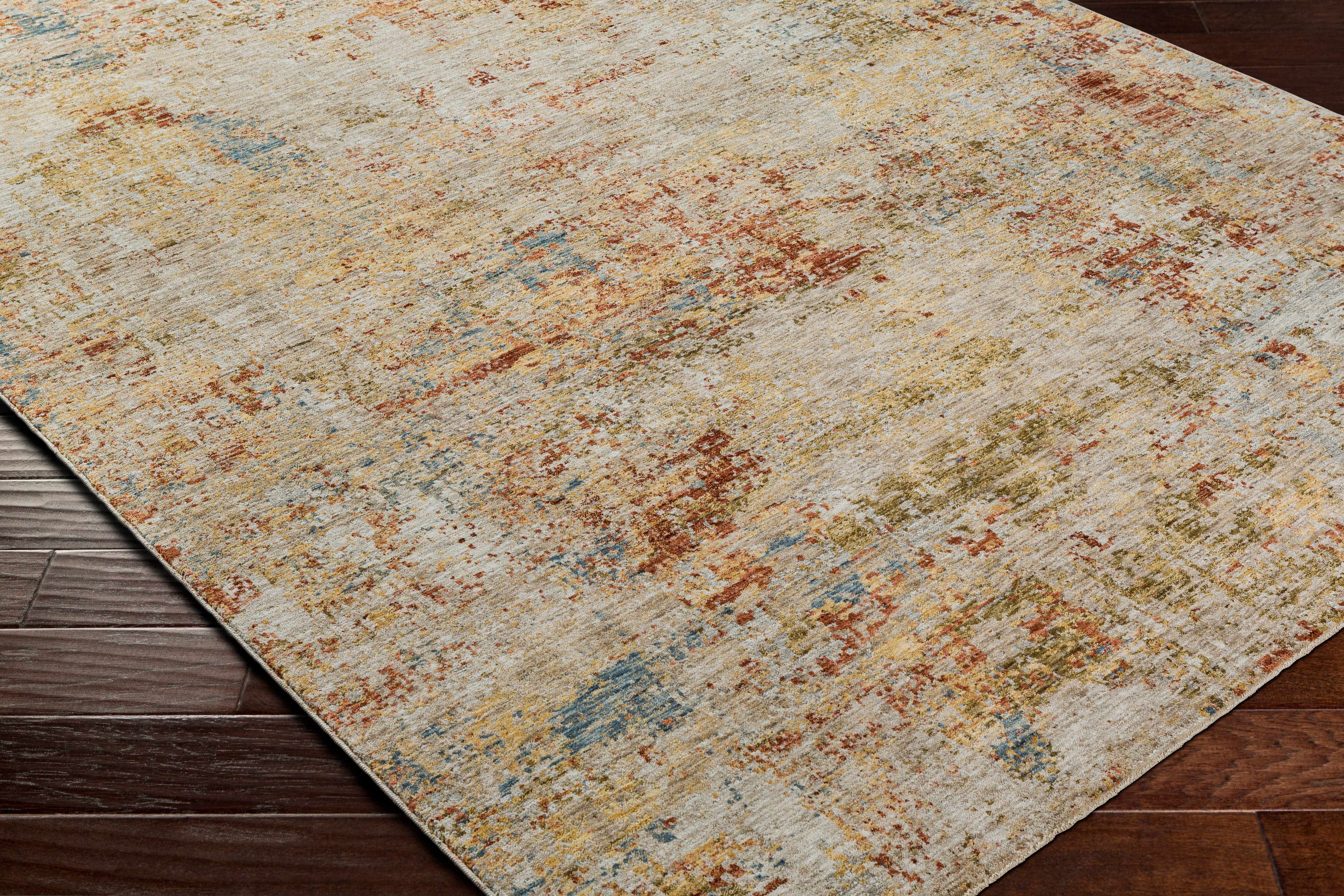 Eula Textured Rug with Fringes - Image 4
