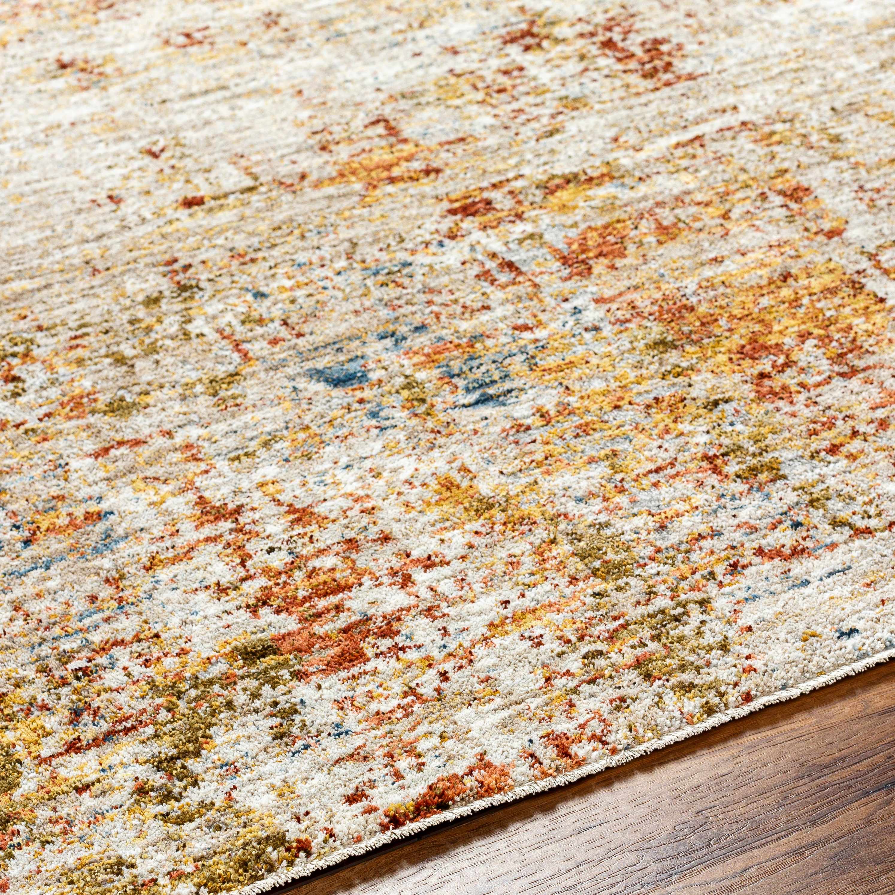 Eula Textured Rug with Fringes - Image 9