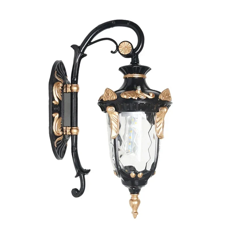 Europe Retro Outdoor Wall Lamp Waterproof American Style Exterior Garden Light - Image 2