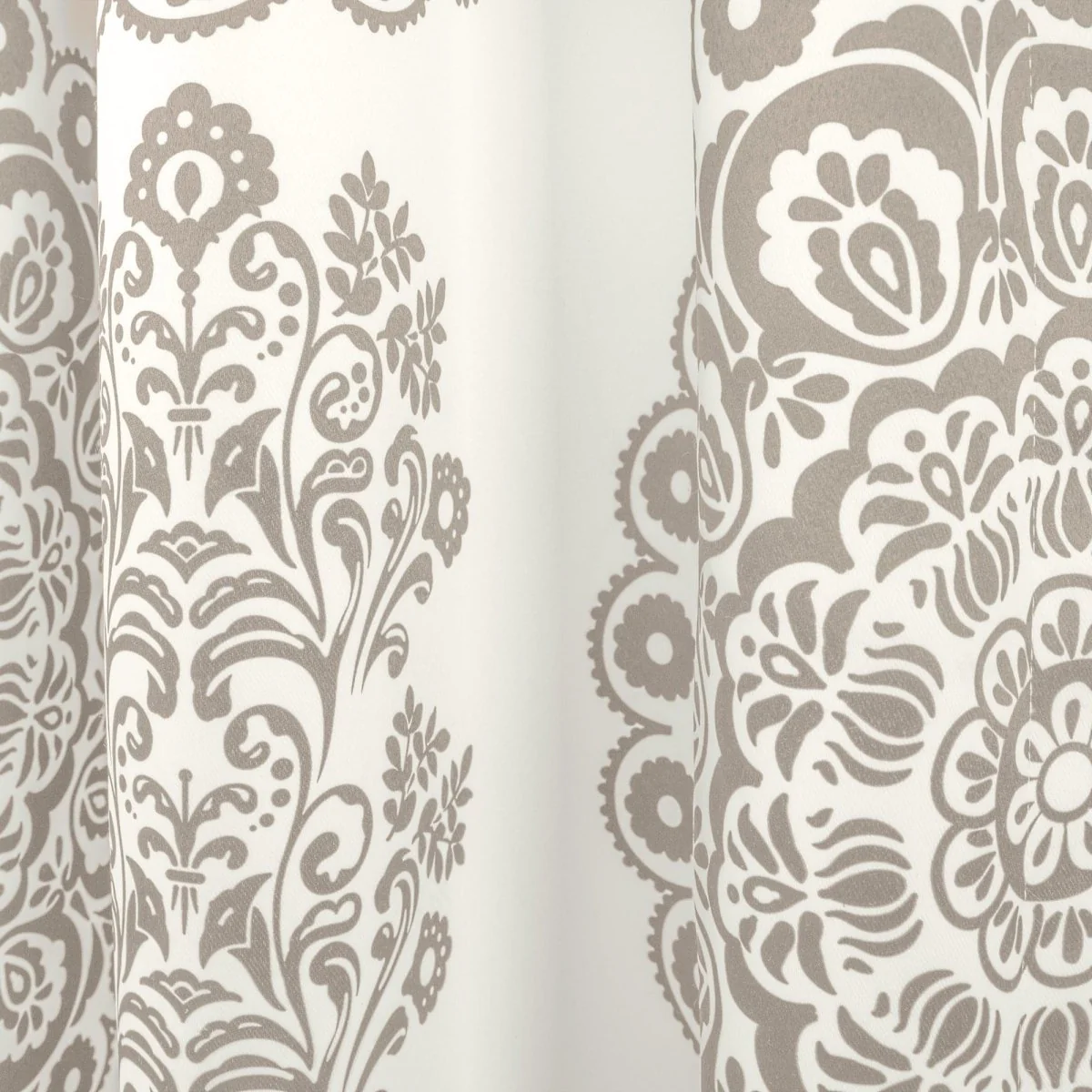 Evelyn Medallion Light Filtering Window Curtain Set - Image 11