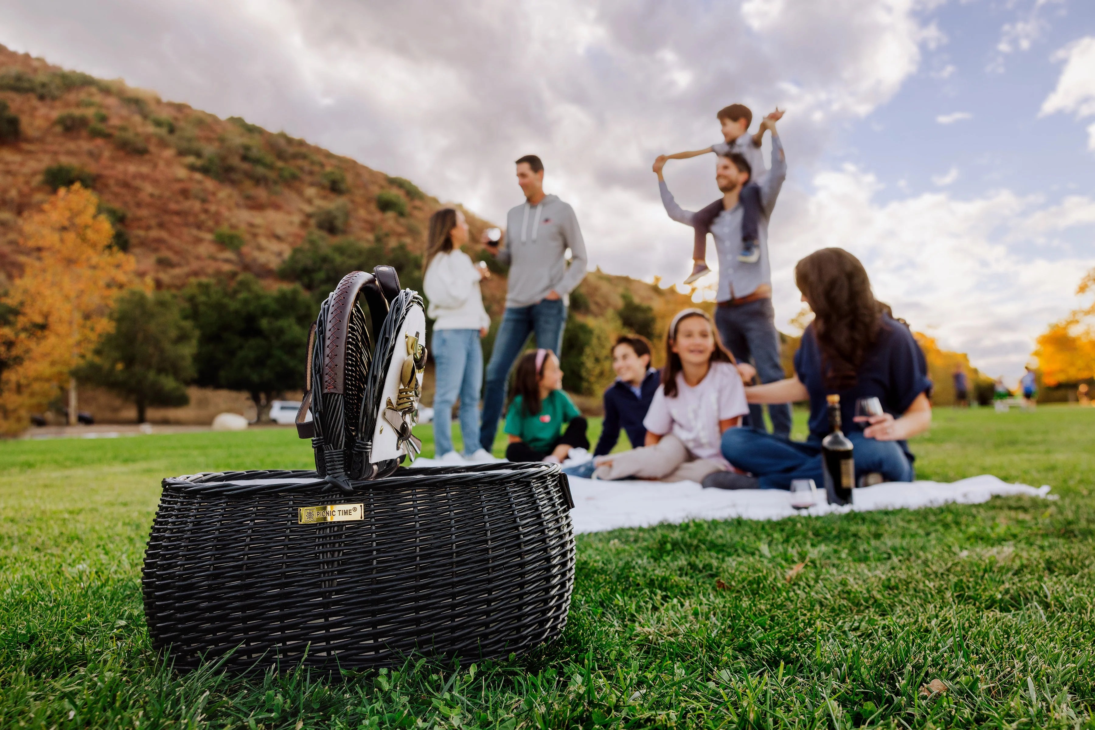 Evening Picnic Basket with Service for Two - Image 12