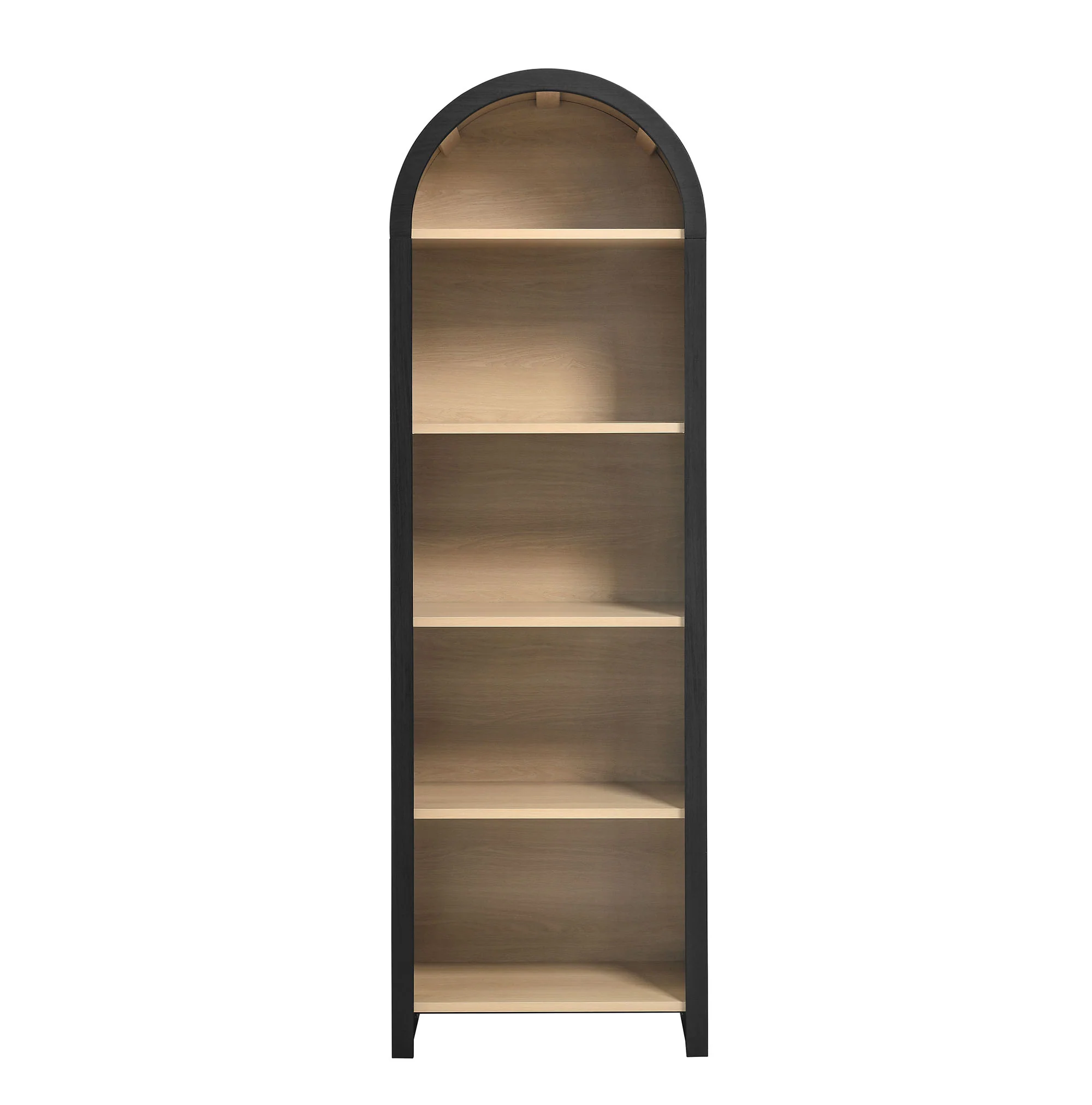 Evie Arched Narrow Bookcase Display Cabinet by Modway - Image 5