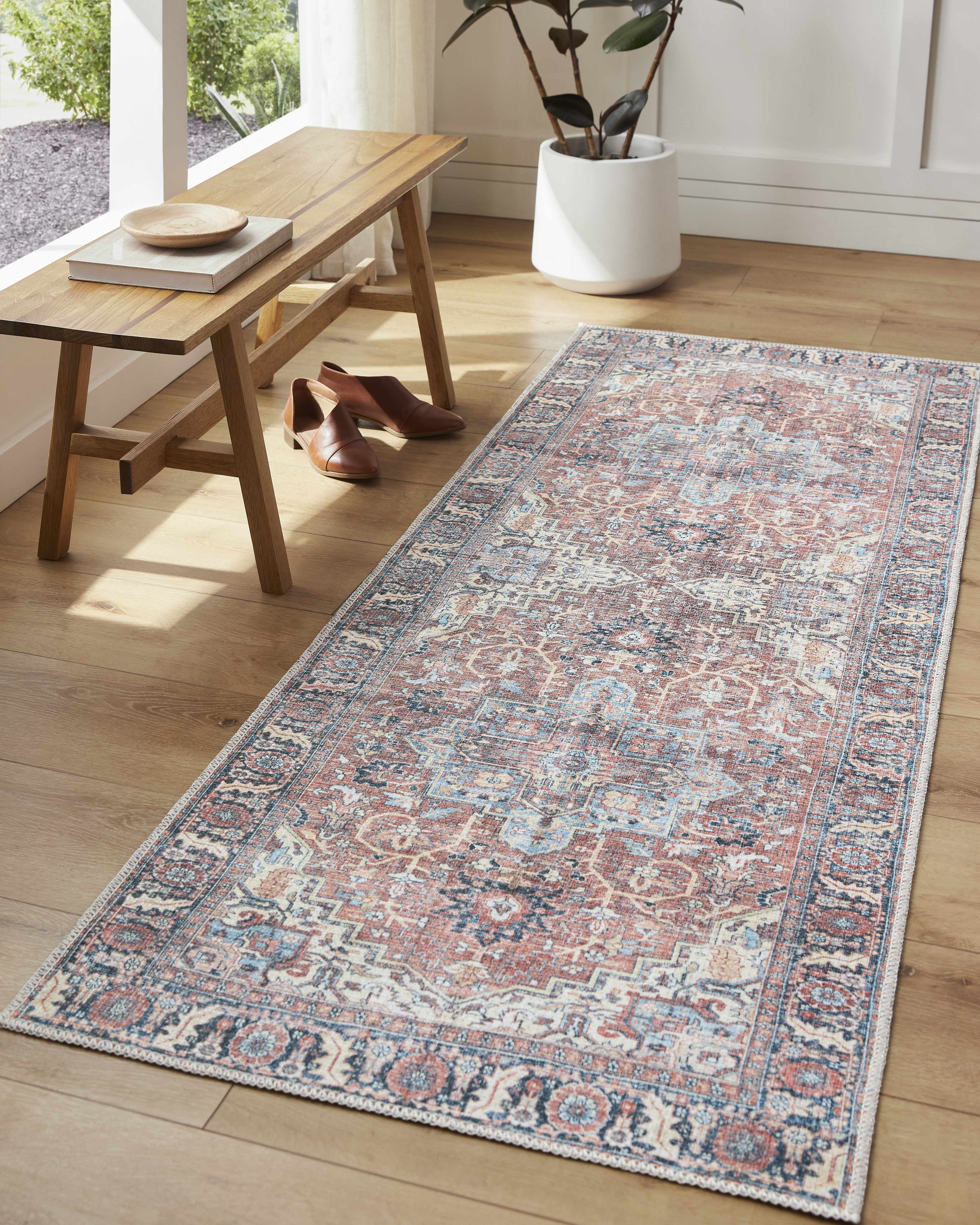 Evony Washable Area Rug - Clearance - Image 9