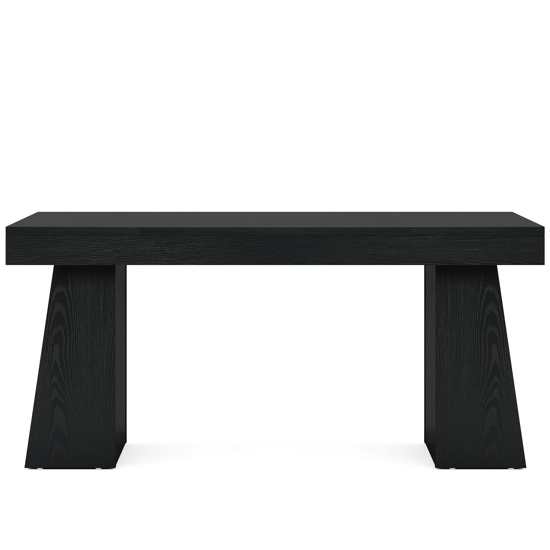 Executive Desk, Workstation With Double Trapezoid Base - Image 4