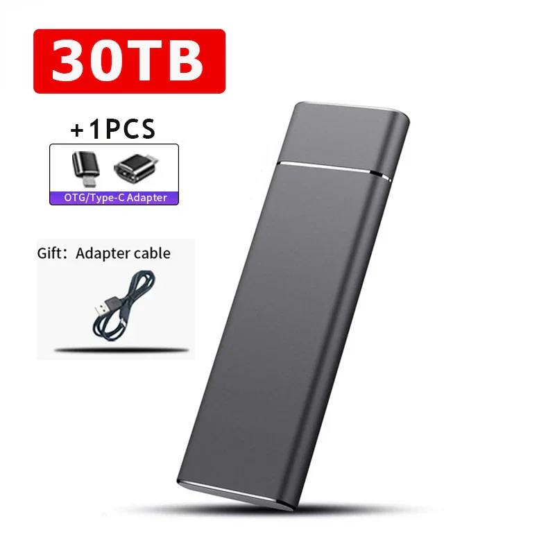 External Portable SSD 2TB 20TB 30TB USB 3.1 Type-C High Speed Drive - Image 10