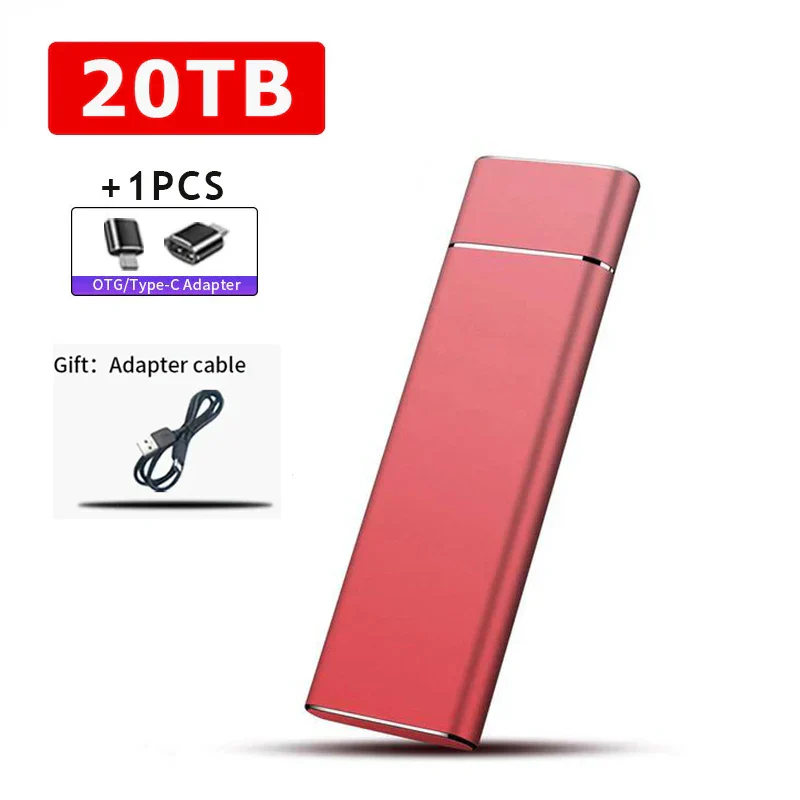 External Portable SSD 2TB 20TB 30TB USB 3.1 Type-C High Speed Drive - Image 12