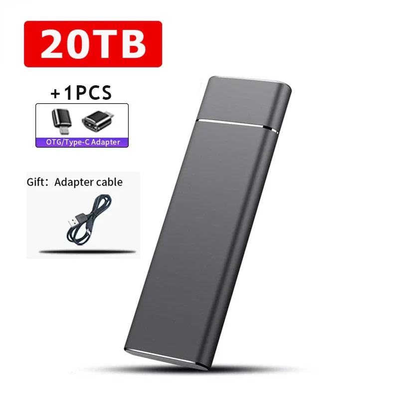 External Portable SSD 2TB 20TB 30TB USB 3.1 Type-C High Speed Drive - Image 13