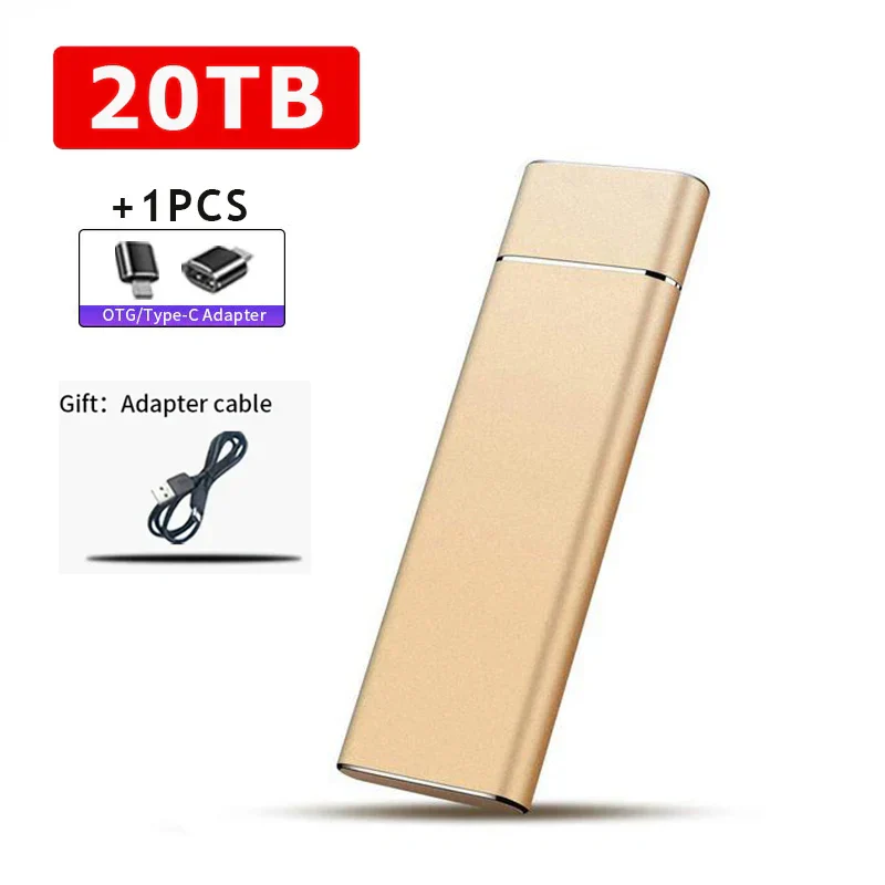 External Portable SSD 2TB 20TB 30TB USB 3.1 Type-C High Speed Drive - Image 14