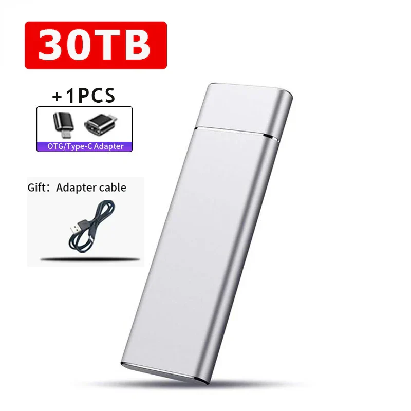 External Portable SSD 2TB 20TB 30TB USB 3.1 Type-C High Speed Drive - Image 30
