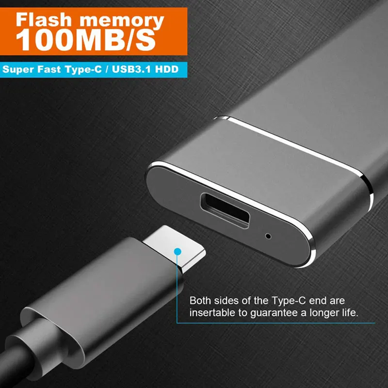 External Portable SSD 2TB 20TB 30TB USB 3.1 Type-C High Speed Drive - Image 5