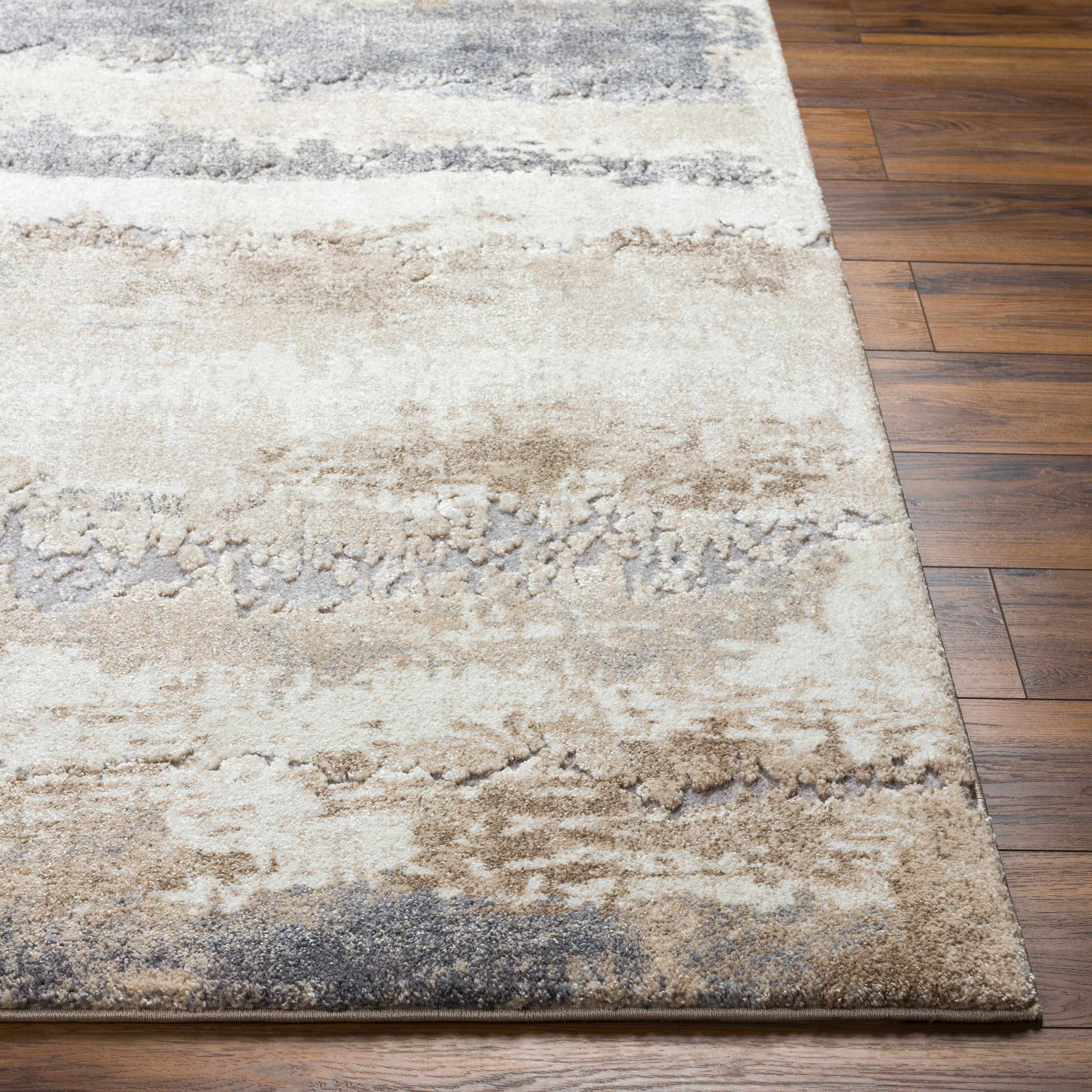Ezell Abstract Thick Rug - Image 3