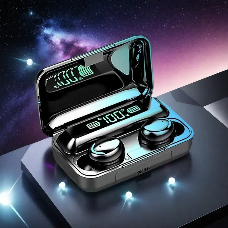 F9 Sport Wireless Bluetooth Earbuds Waterproof Noise Cancelling Stereo Headphones - Image 6