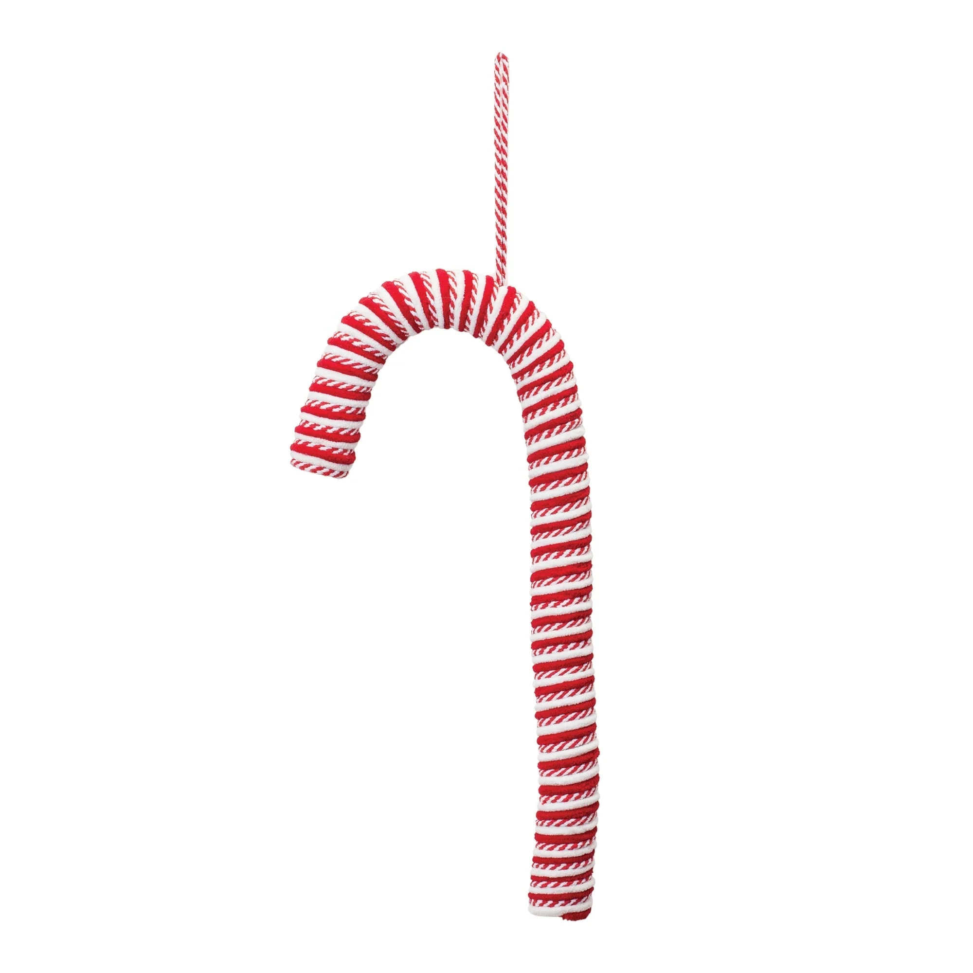 Fabric Candy Cane Ornament (Set of 6) - Image 2