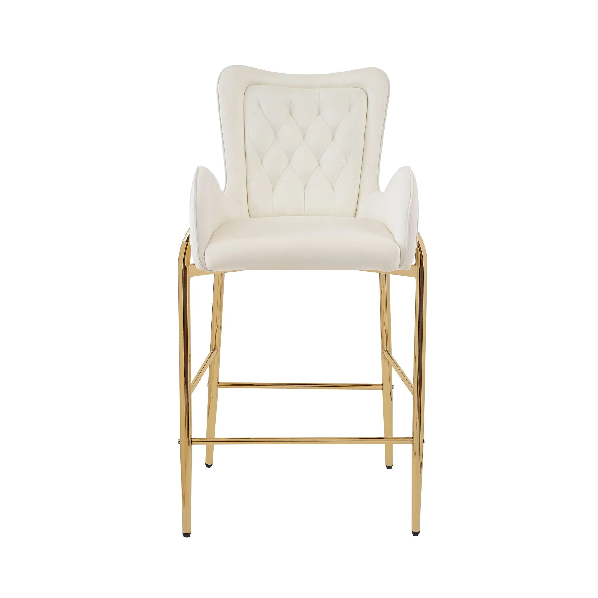 Fabric Counter Height Bar Stools (Set of 2) - Image 31