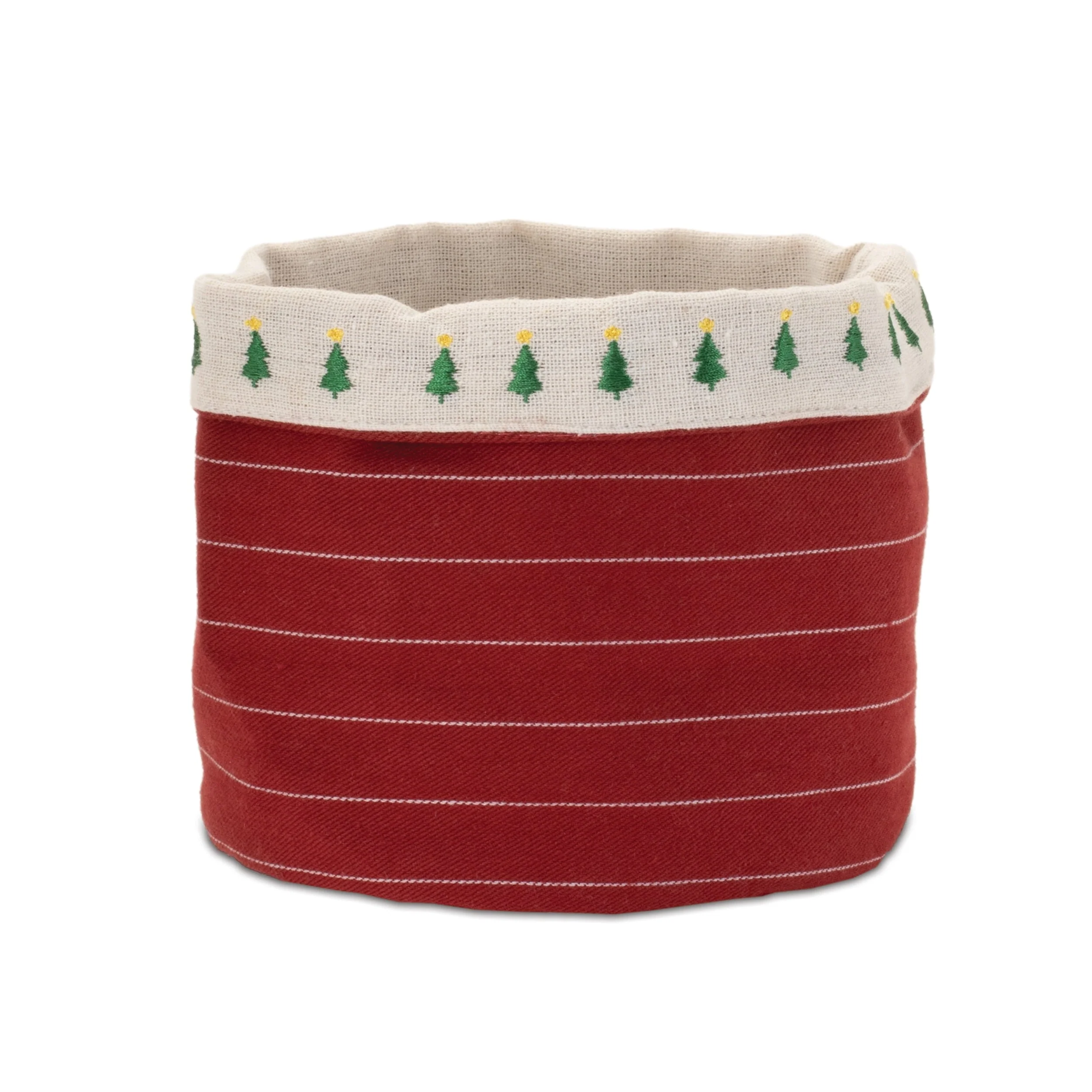 Fabric Pine Tree Pot Cover (Set of 2) - Image 2