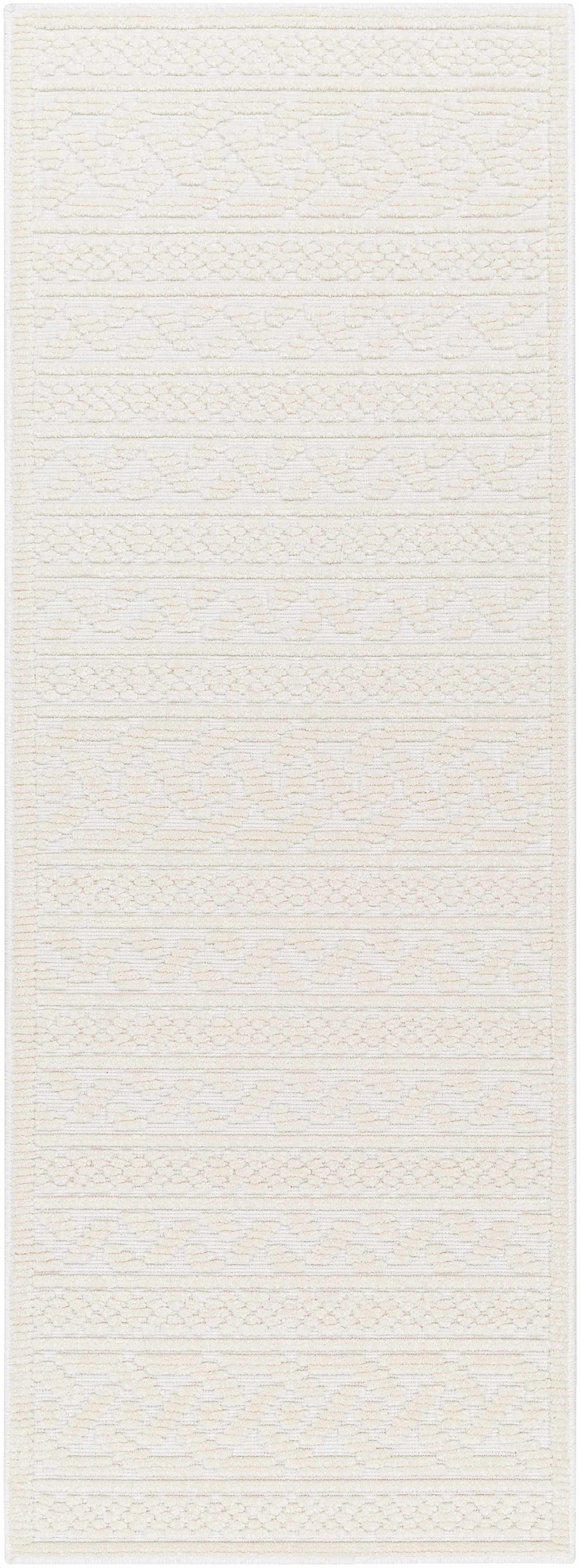 Fadey White 3D Washable Rug - Image 10