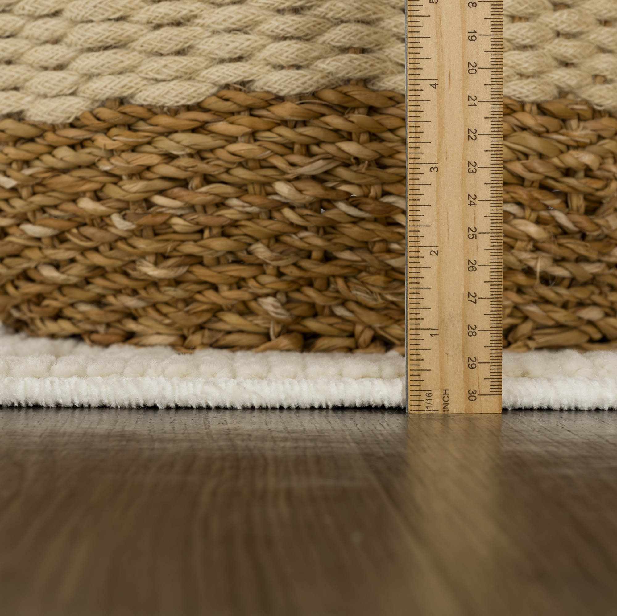 Fadey White 3D Washable Rug - Image 12