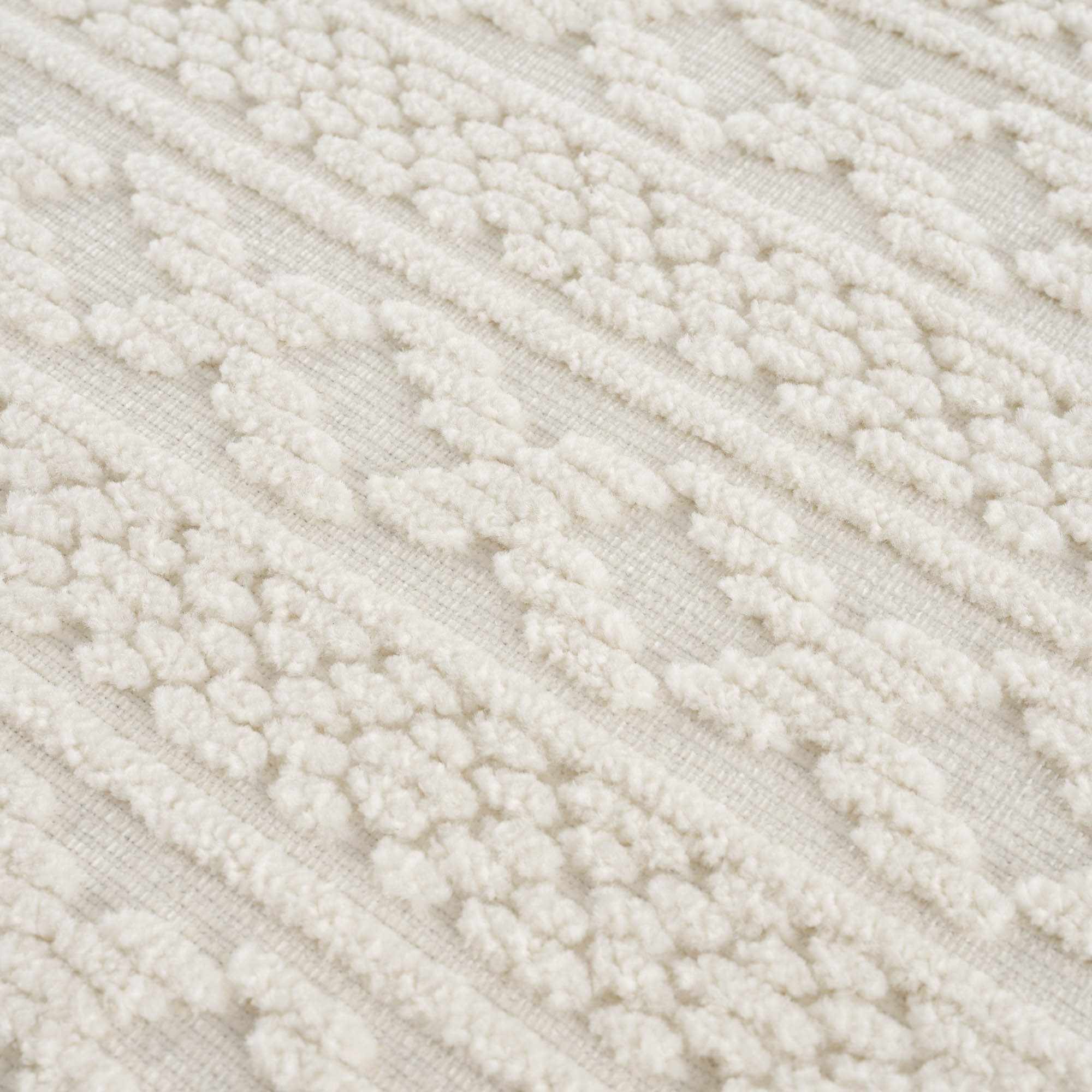 Fadey White 3D Washable Rug - Image 15