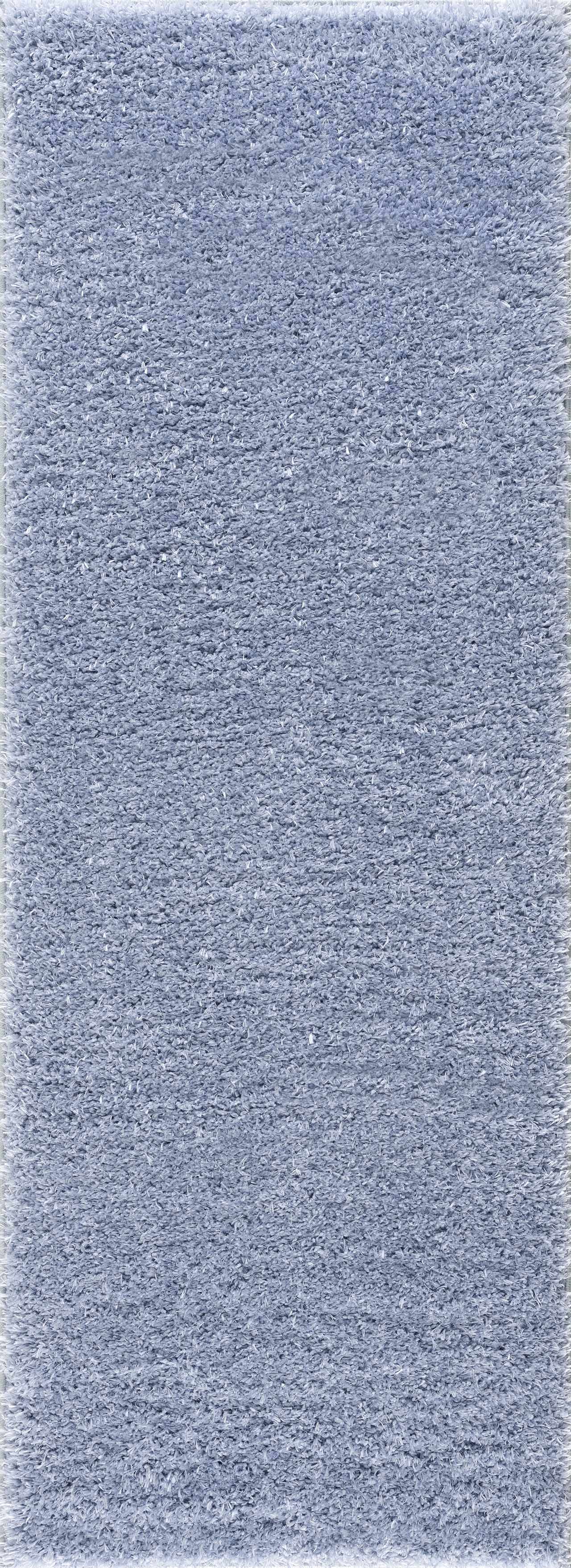 Faina Solid Aqua Shag Washable Area Rug - Clearance - Image 10