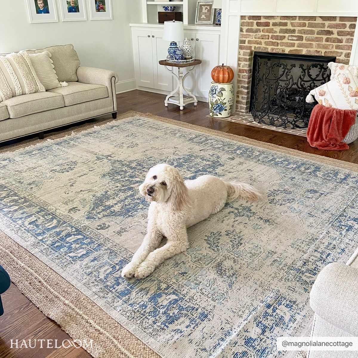 Fairlands Handmade Cotton-blend Rug - Clearance - Image 2