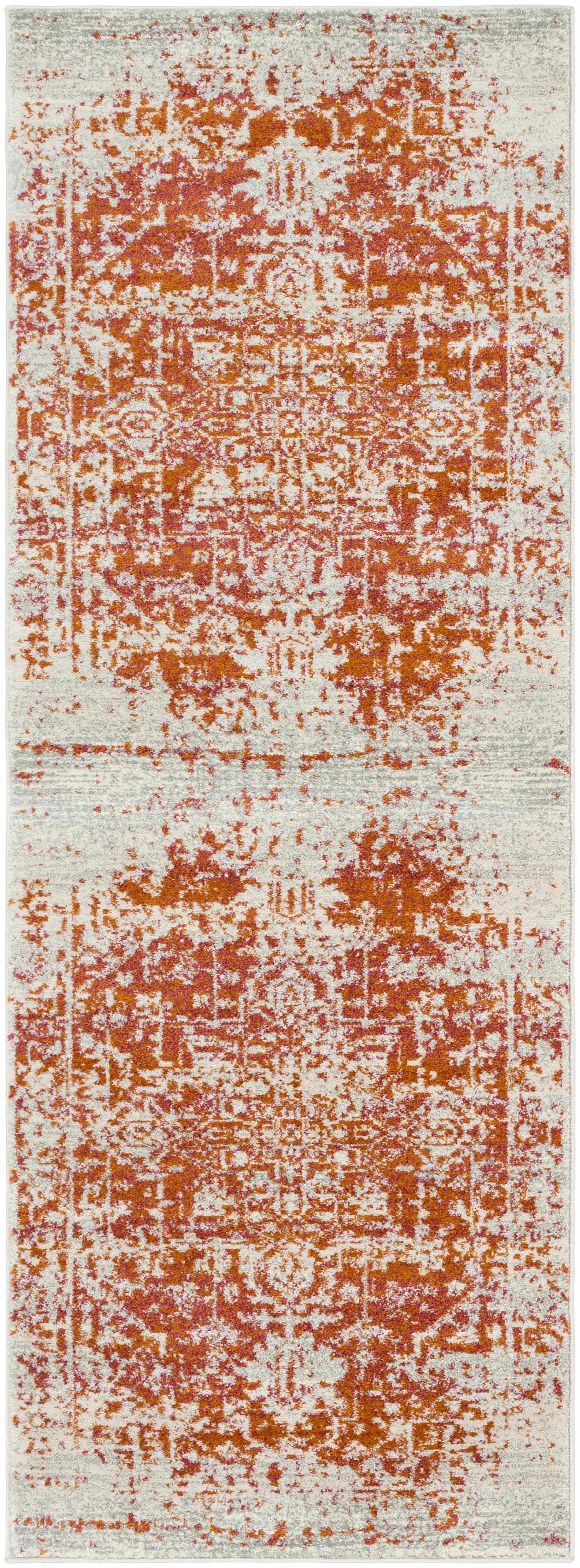 Fairmount Orange Area Rug - Image 7