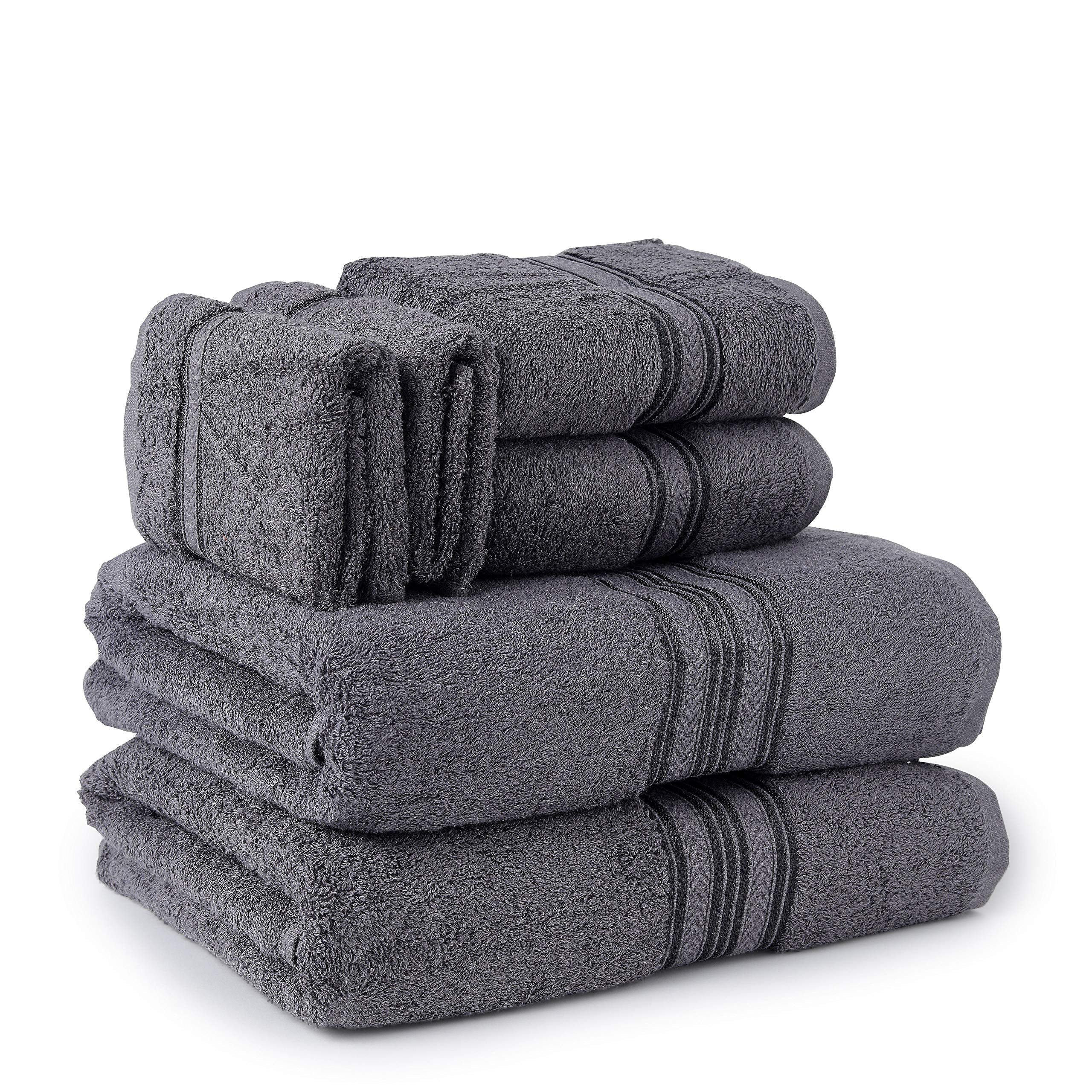 Faith, Hope, Love Home Decor Bathessentials 100% Cotton Extra Heavy 6 Piece Bath Towel Set - Image 10