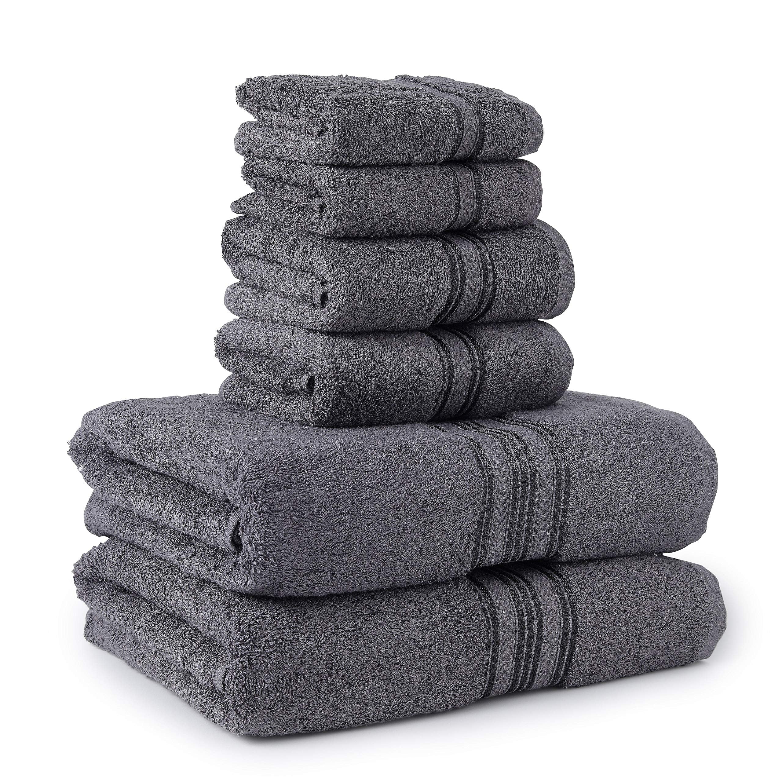 Faith, Hope, Love Home Decor Bathessentials 100% Cotton Extra Heavy 6 Piece Bath Towel Set - Image 12