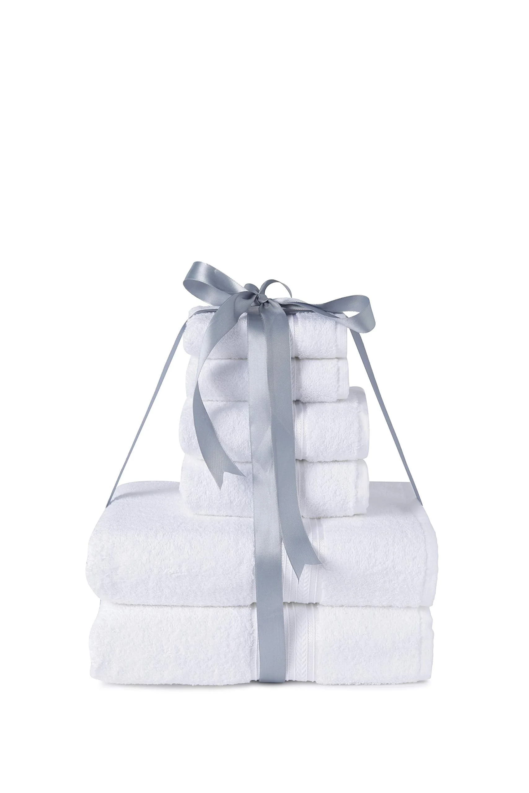 Faith, Hope, Love Home Decor Bathessentials 100% Cotton Extra Heavy 6 Piece Bath Towel Set - Image 18